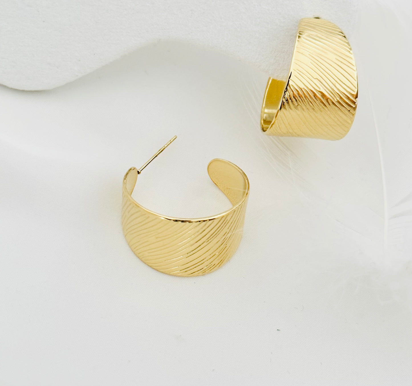 Boucle d'Oreilles Acier Inoxydable