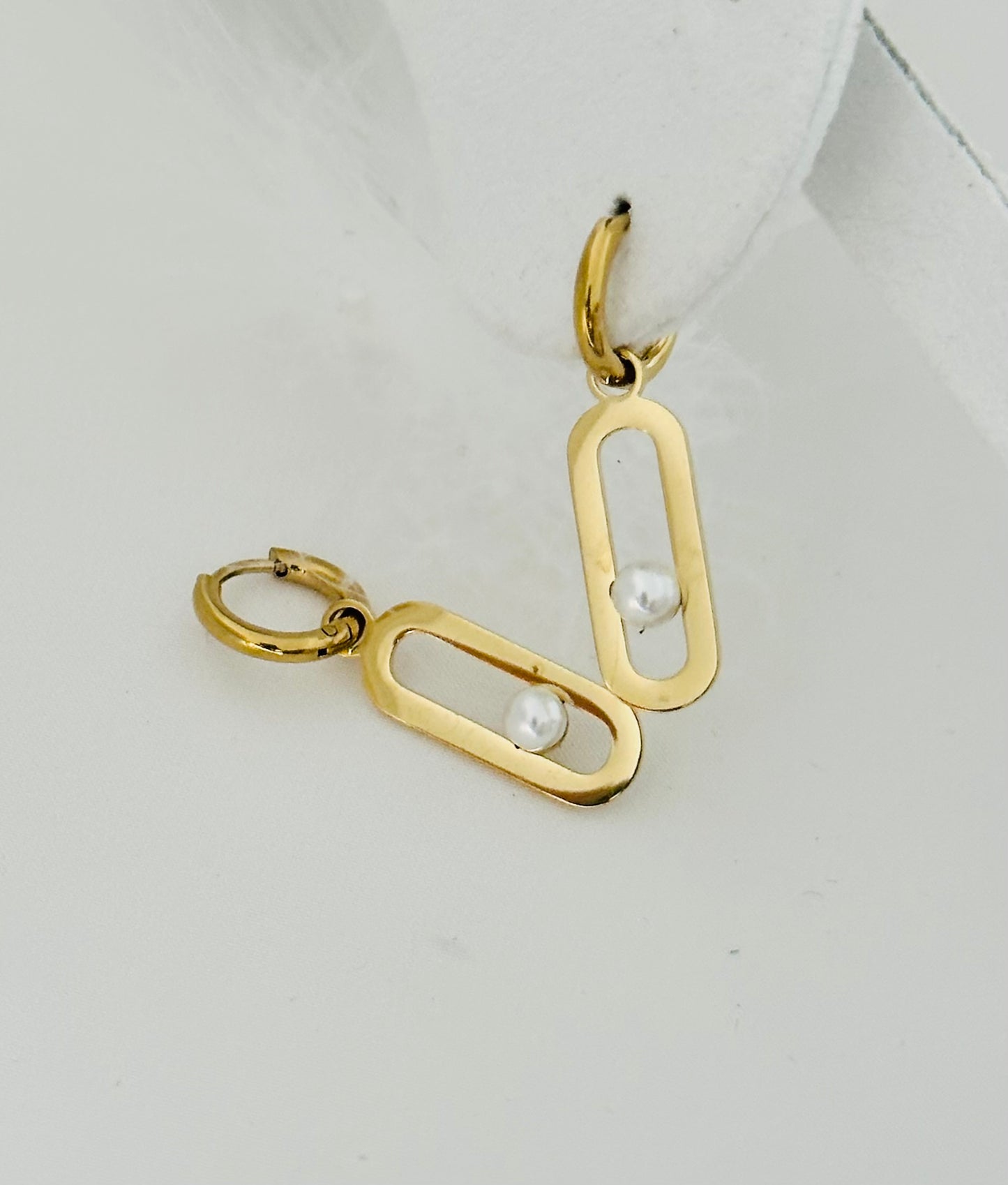 Boucle d'Oreilles Acier Inoxydable