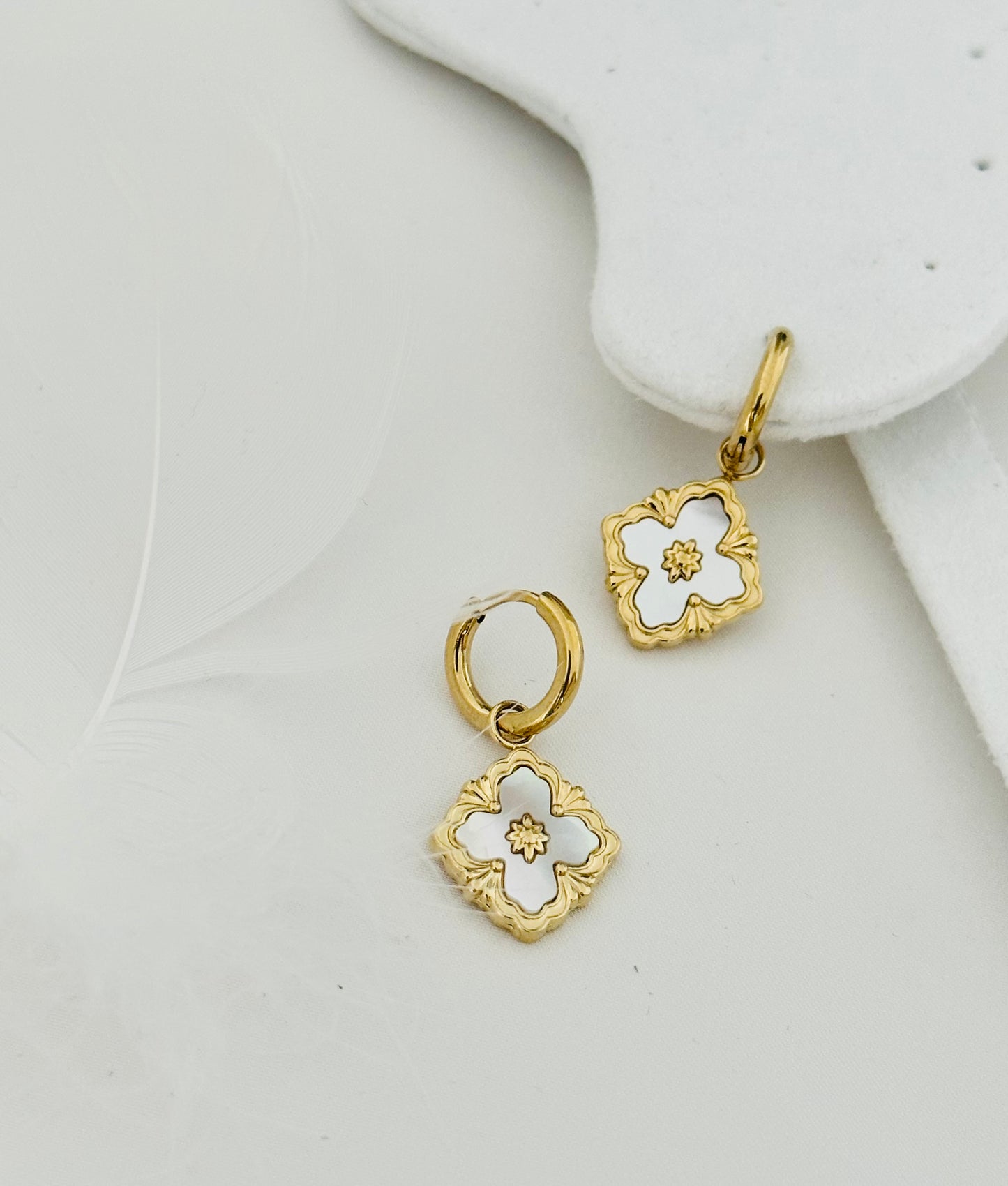 Boucle d'Oreilles Acier Inoxydable