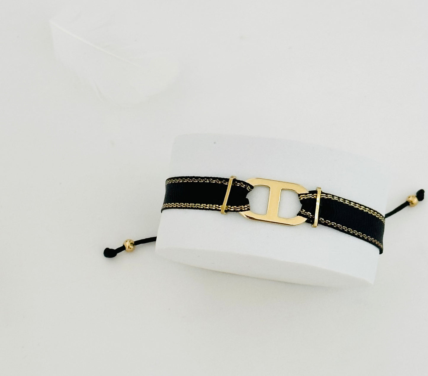 Bracelet Eastique CD Acier Inoxydable