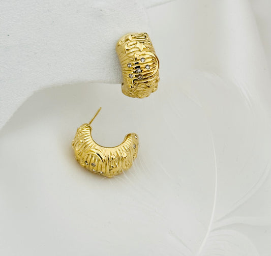 Boucle d'Oreilles Acier Inoxydable