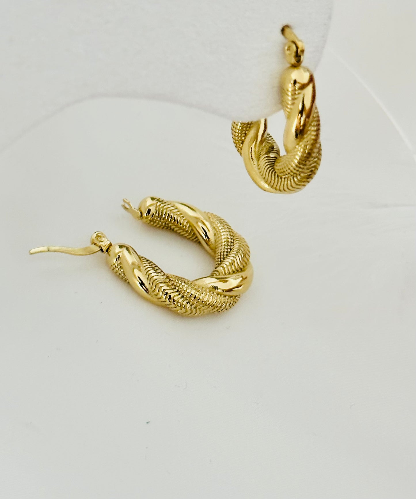 Boucle d'Oreilles Acier Inoxydable