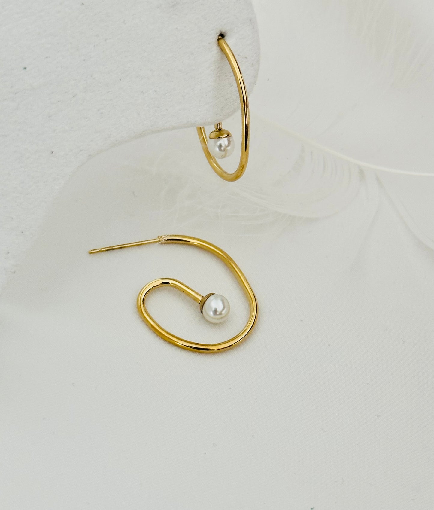 Boucle d'Oreilles Acier Inoxydable