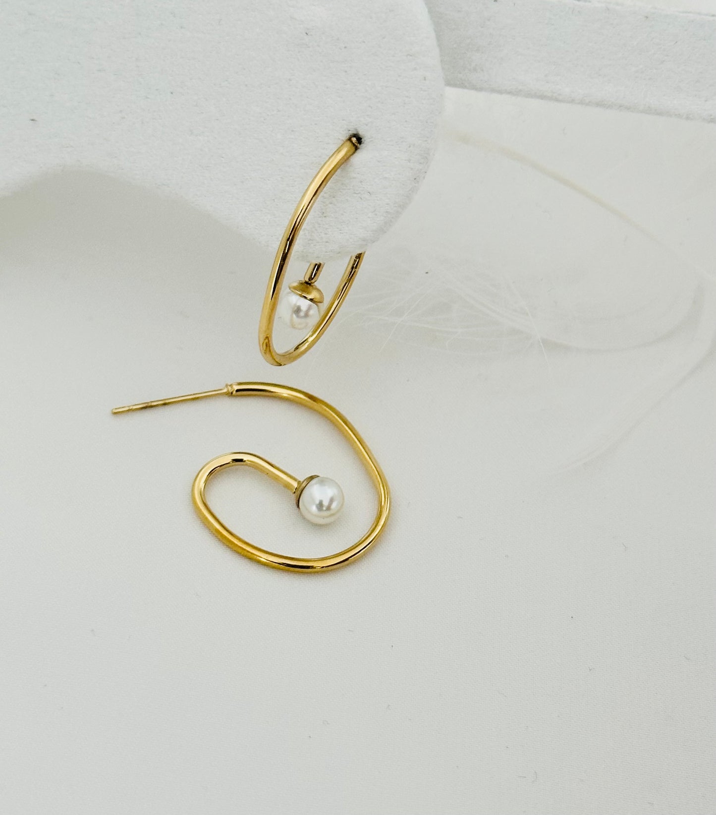 Boucle d'Oreilles Acier Inoxydable