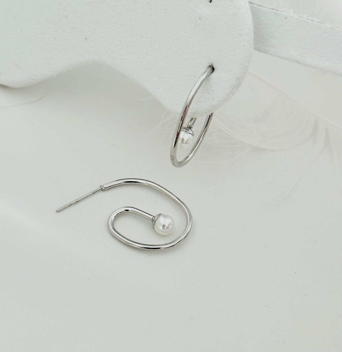 Boucle d'Oreilles Acier Inoxydable
