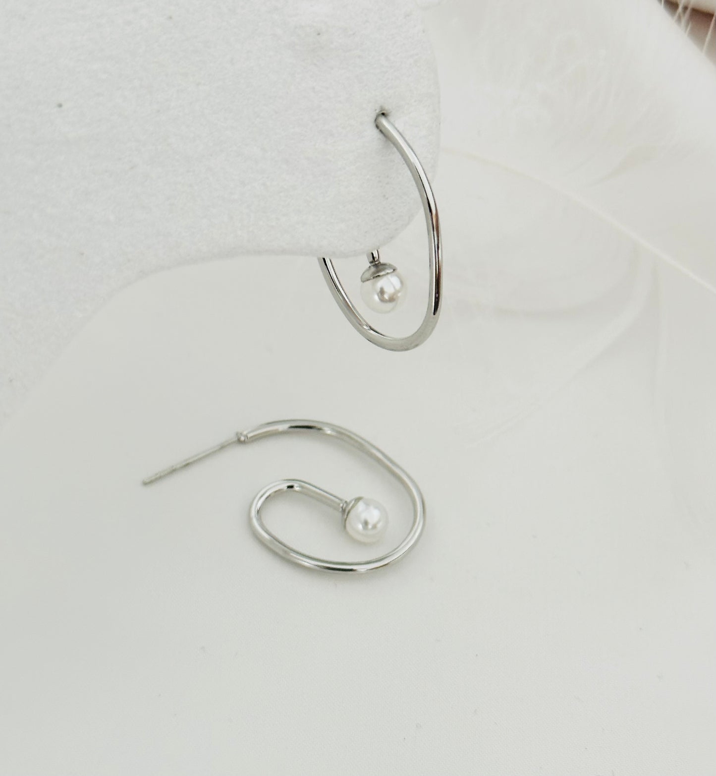 Boucle d'Oreilles Acier Inoxydable