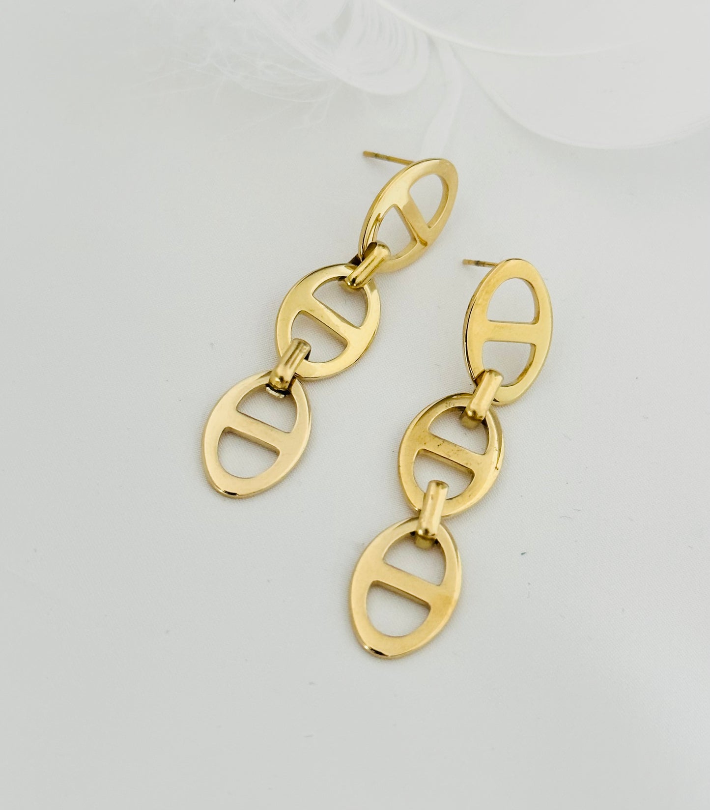 Boucle d'Oreilles Acier Inoxydable