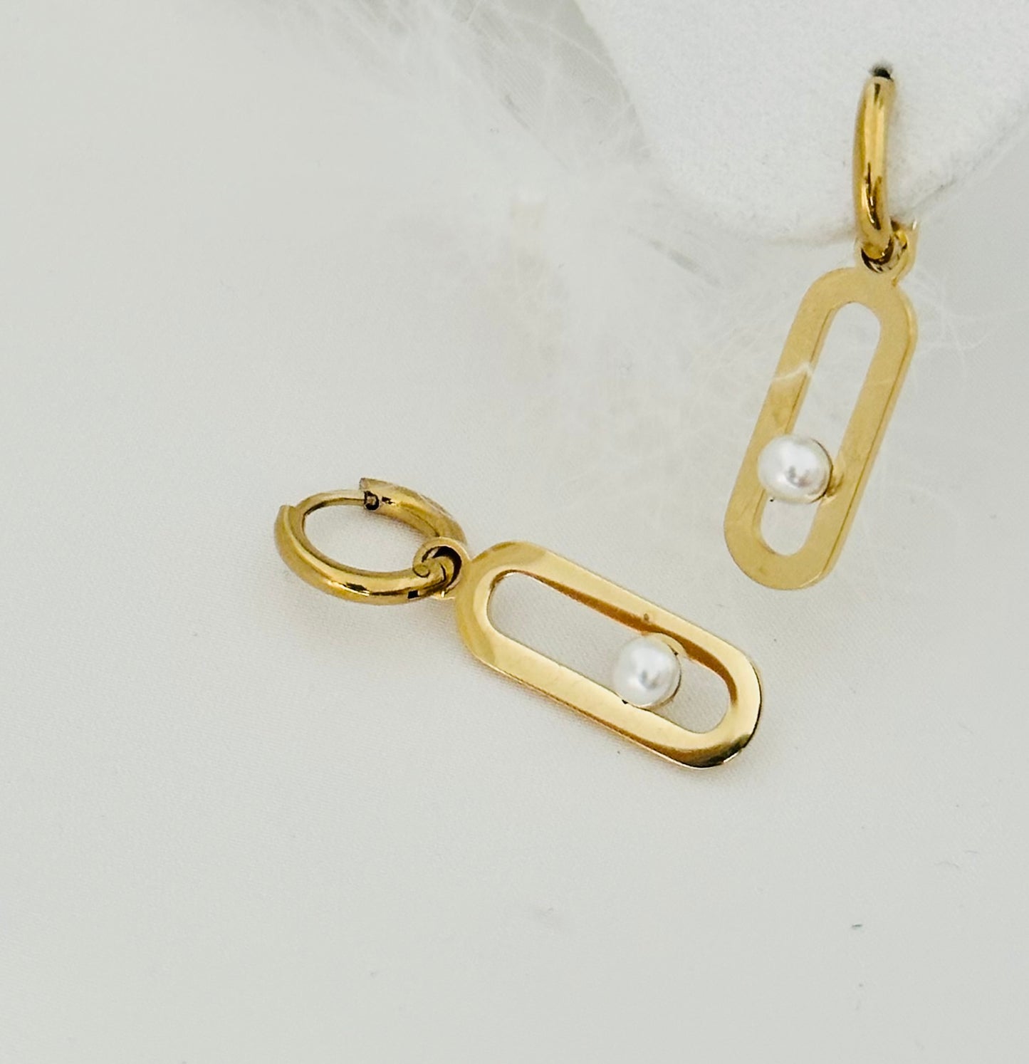 Boucle d'Oreilles Acier Inoxydable