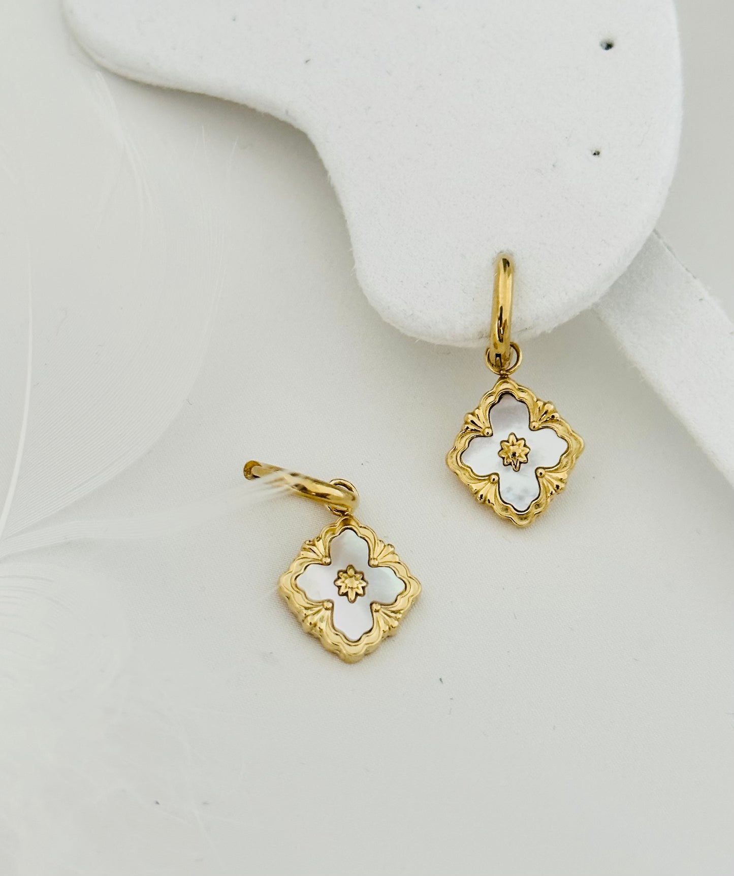 Boucle d'Oreilles Acier Inoxydable