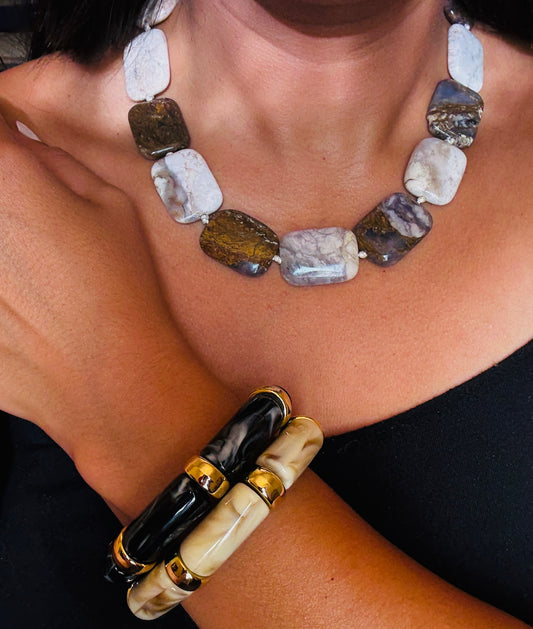 Collier en Pierre Précieuse