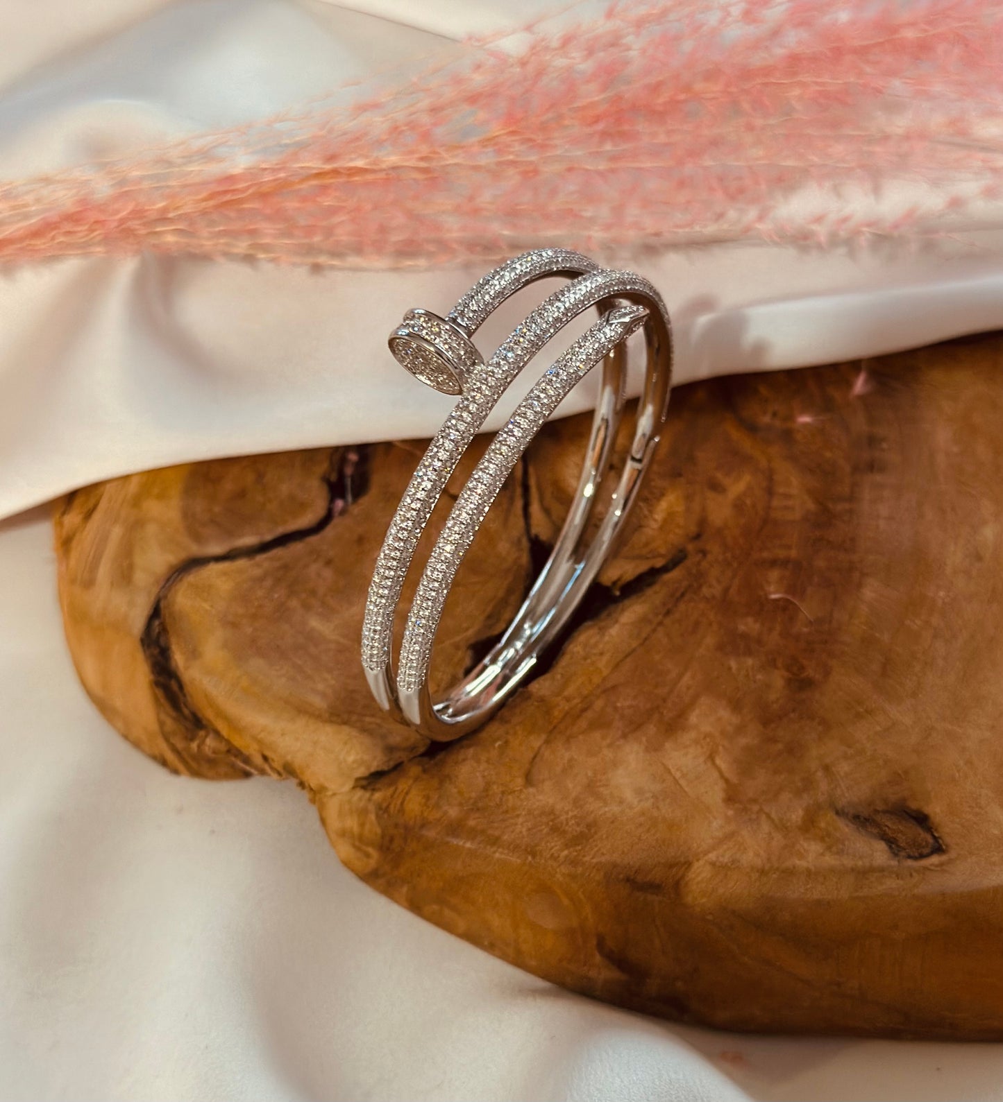 Bracelet Clou Argent cuivré