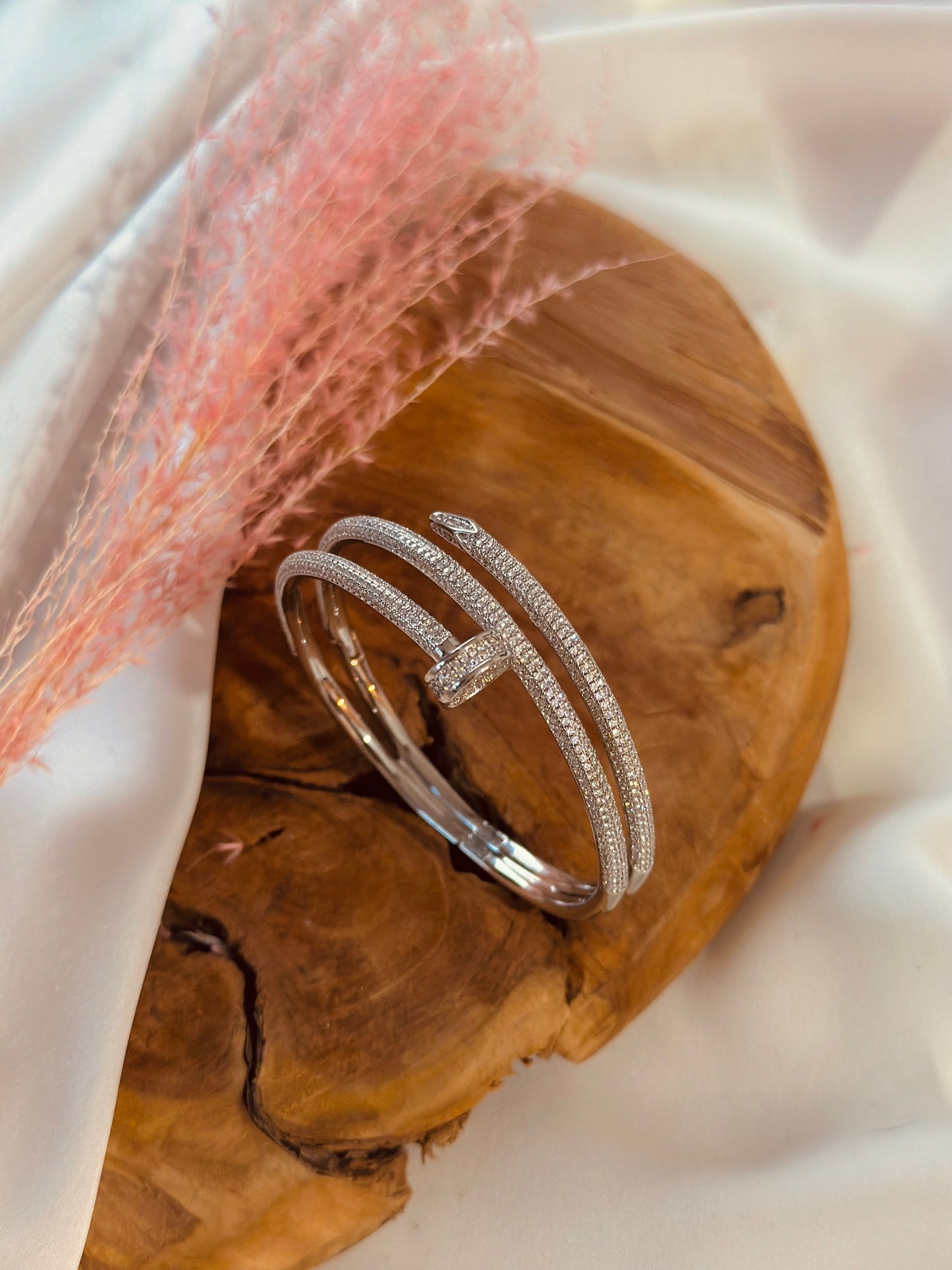 Bracelet Clou Argent cuivré