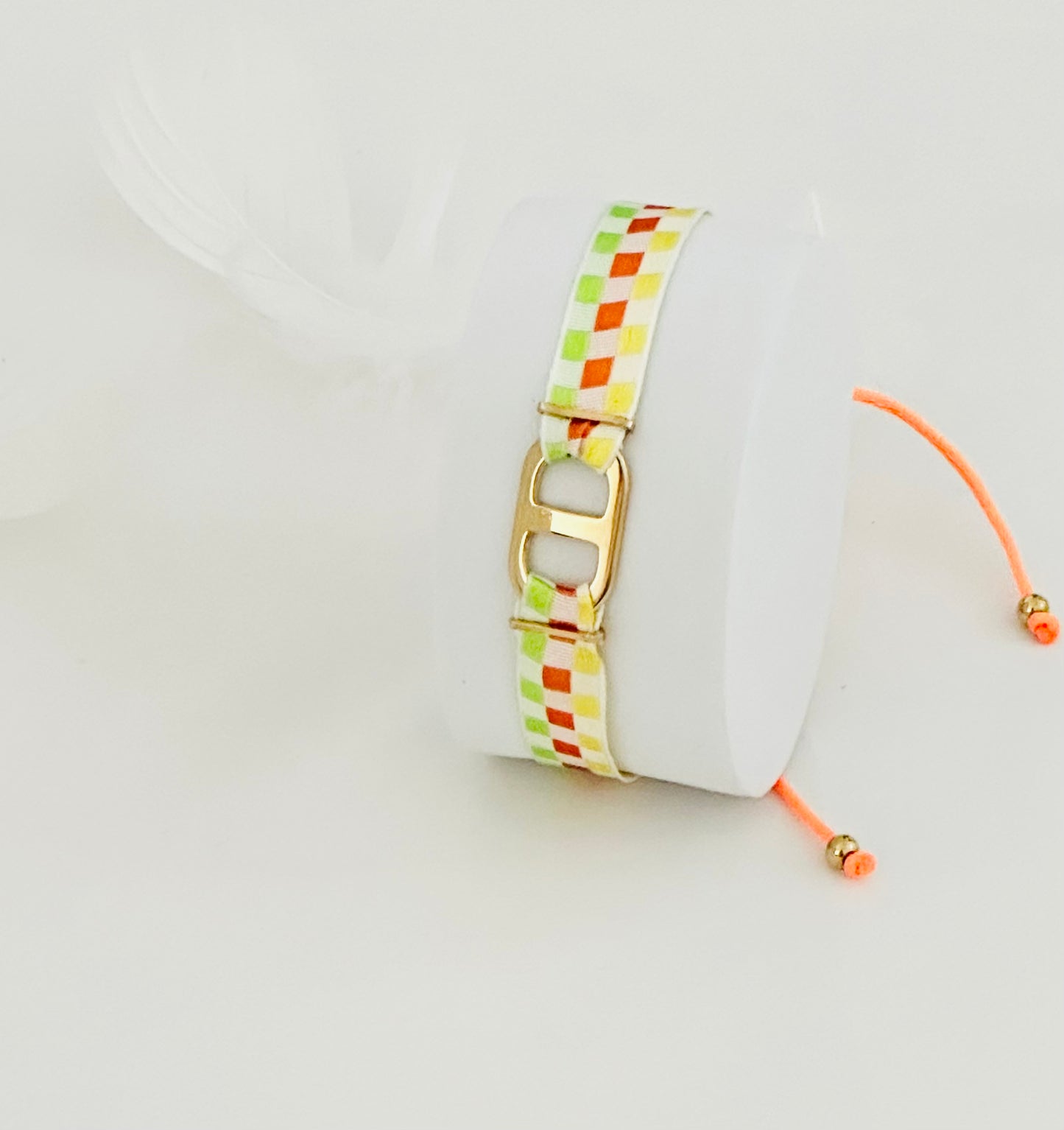 Bracelet Eastique CD Acier Inoxydable