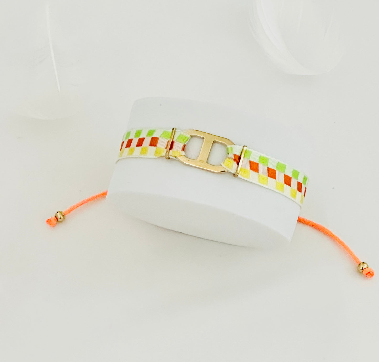 Bracelet Eastique CD Acier Inoxydable