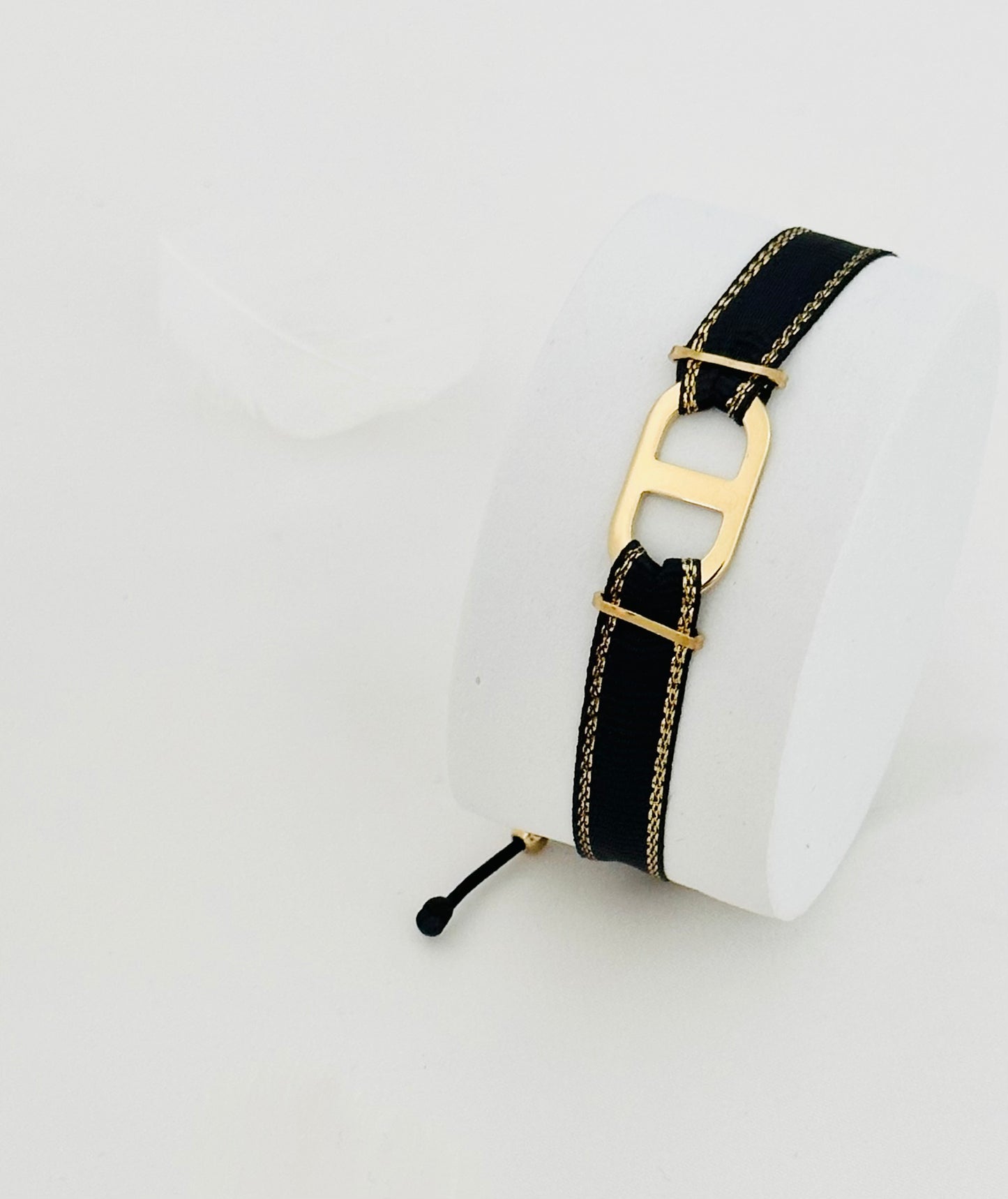 Bracelet Eastique CD Acier Inoxydable