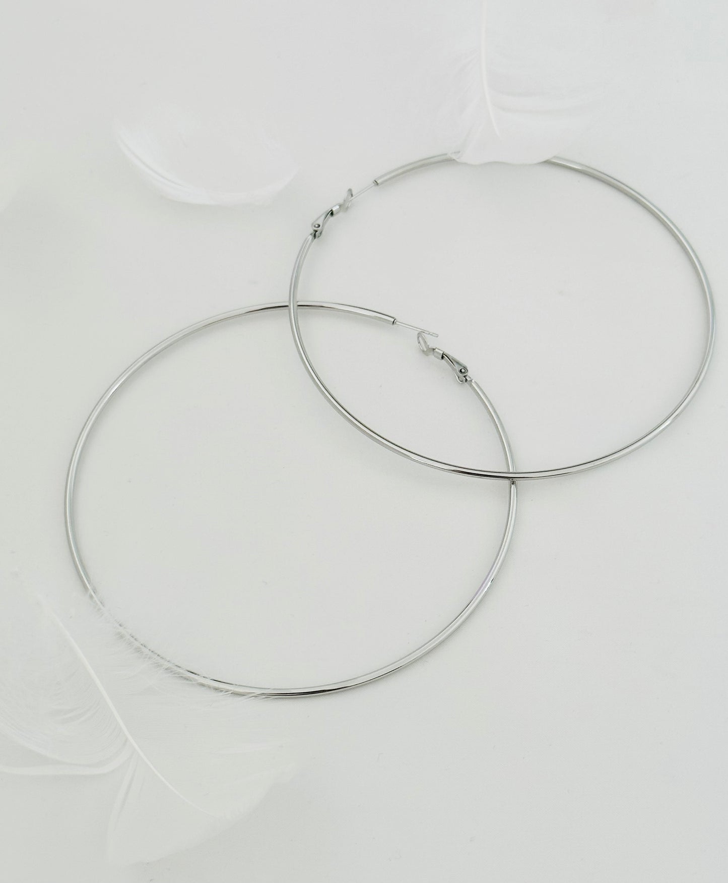 Boucle d'Oreille Créole Acier Inoxydable