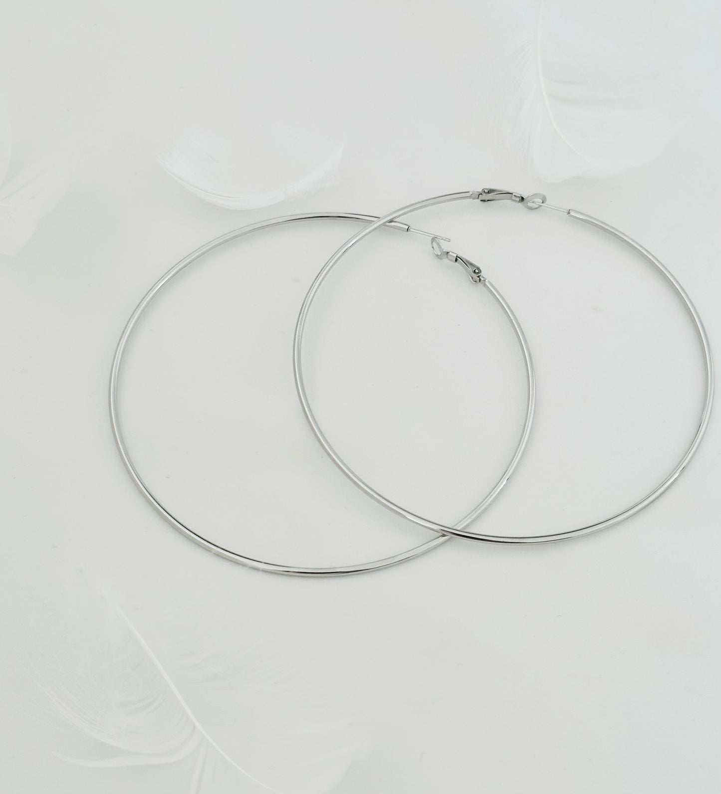 Boucle d'Oreille Créole Acier Inoxydable