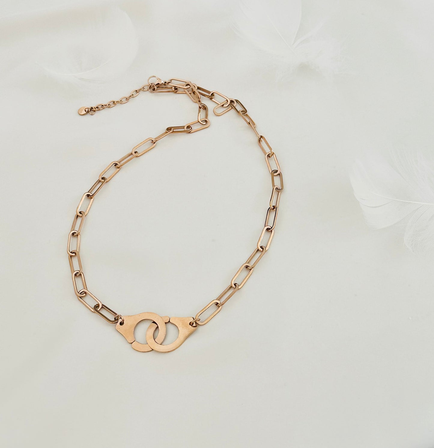 Collier Menotte Acier Inoxydable