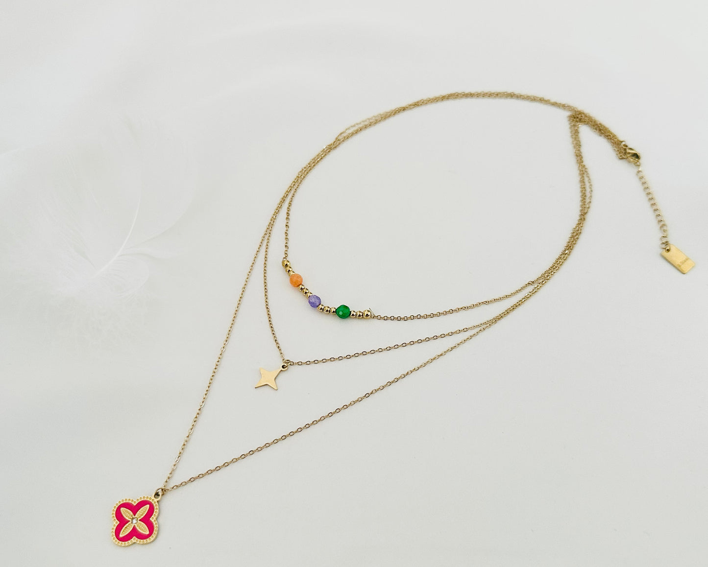 Chaine trèfle Acier Inoxydable