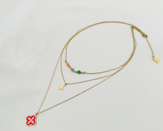 Chaine trèfle Acier Inoxydable
