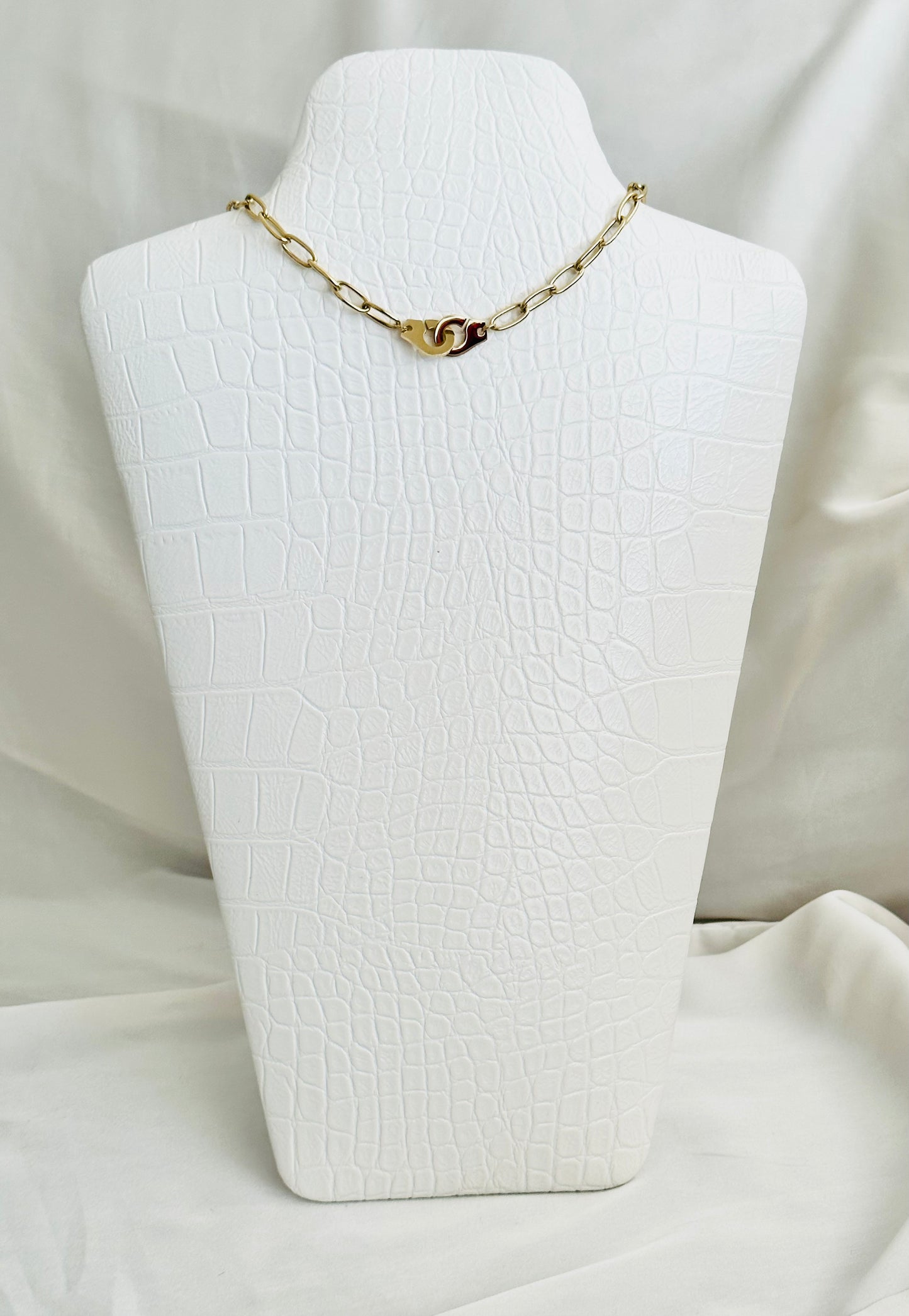 Collier Menotte Acier Inoxydable
