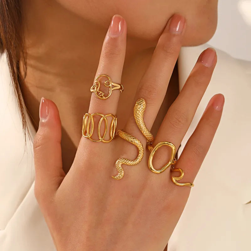 Bague serpent Acier Inoxydable